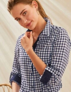 Chemisier Vichy, Coton