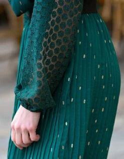 Blouse Imprimée Manches Dentelle -Femmes Vêtements Magasin 610748 C01 zoom detailRFP