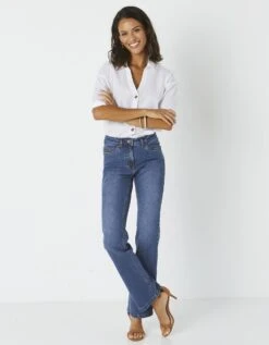 Chemise Manches Coudes Unie, Spécial Petites 13 Chemise Manches Coudes Unie, Spécial Petites -Femmes Vêtements Magasin 610756 C01 zoomx vue5