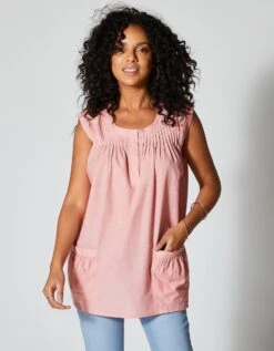 Blouse Boutonnée Col Rond -Femmes Vêtements Magasin 610844 C02 zoomx vue5