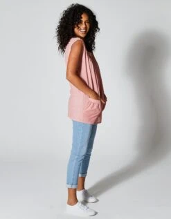 Blouse Boutonnée Col Rond -Femmes Vêtements Magasin 610844 C02 zoomx vue7