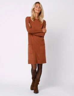 Robe Pull à Poches 10 Robe Pull à Poches -Femmes Vêtements Magasin 611078 C05 zoomx vue4