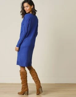 Robe Pull à Poches -Femmes Vêtements Magasin 611078 C06 zoomx vue2