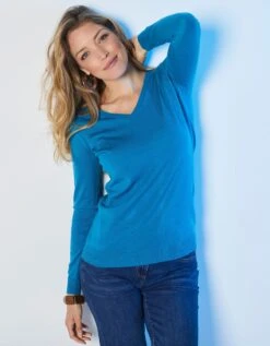 Pull Col V Toucher Cachemire