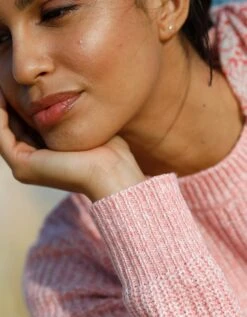 Pull Col Rond Maille Anglaise 13 Pull Col Rond Maille Anglaise -Femmes Vêtements Magasin 611198 C04 zoomx vue6