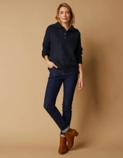 Pull Col Camionneur, Maille Anglaise Toucher Mohair 14 Pull Col Camionneur, Maille Anglaise Toucher Mohair -Femmes Vêtements Magasin 611391 C02 zoomx vue6