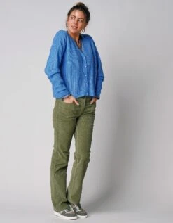 Gilet Col V Boutonné, Maille Anglaise Toucher Mohair -Femmes Vêtements Magasin 611400 C02 zoomx vue4