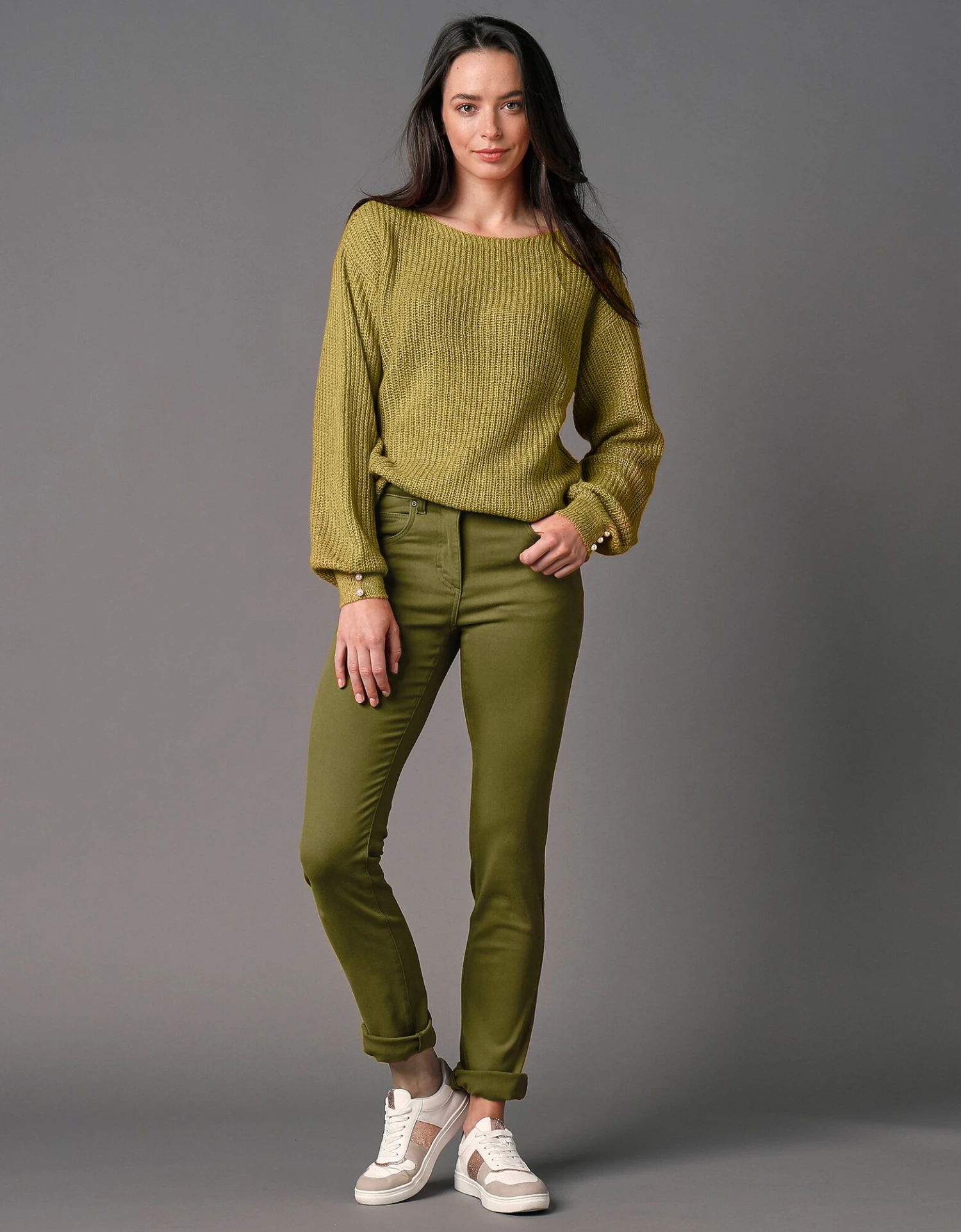 Pull Col Bateau, Maille Anglaise Toucher Mohair 5 Pull Col Bateau, Maille Anglaise Toucher Mohair – Image 3