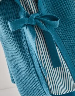 Pull Tunique Sans Manches, Maille Anglaise Toucher Mohair -Femmes Vêtements Magasin 611405 C02 zoomx vue5