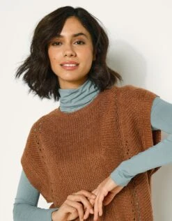 Robe Manches Courtes Ceinturée - Toucher Mohair -Femmes Vêtements Magasin 611447 C03 zoomx vue2