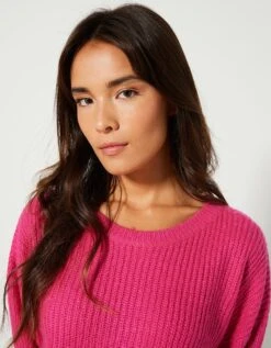 Pull Boîte Manches Longues, Maille Anglaise -Femmes Vêtements Magasin 611463 C02 zoomx vue3