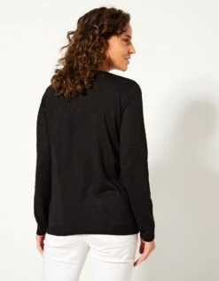 Pull Col V Toucher Cachemire 12 Pull Col V Toucher Cachemire -Femmes Vêtements Magasin 611938 C15 zoomx vue5