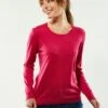 Pull Col Rond Uni Toucher Cachemire 2 Pull Col Rond Uni Toucher Cachemire -Femmes Vêtements Magasin 611966 C36 zoomx