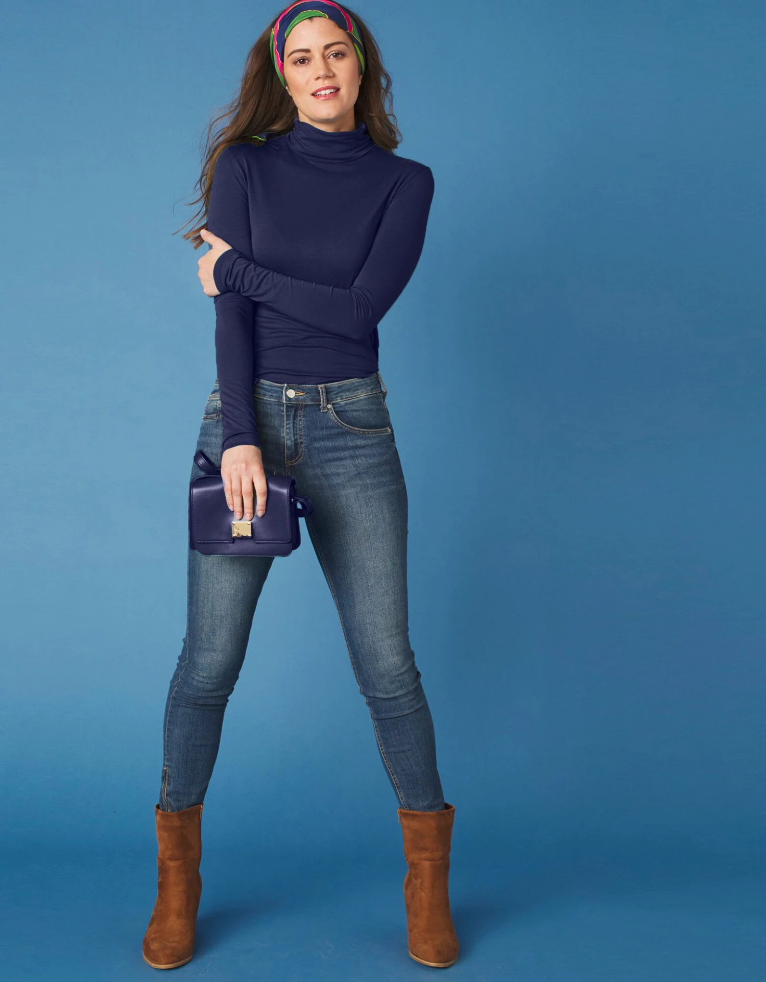 Sous-pull Col Roulé Viscose Stretch 3 Sous-pull Col Roulé Viscose Stretch – Image 2