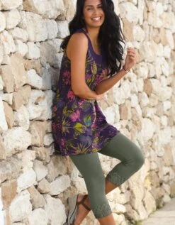 Tunique Imprimée -Femmes Vêtements Magasin 612535 C01 zoomx vue5