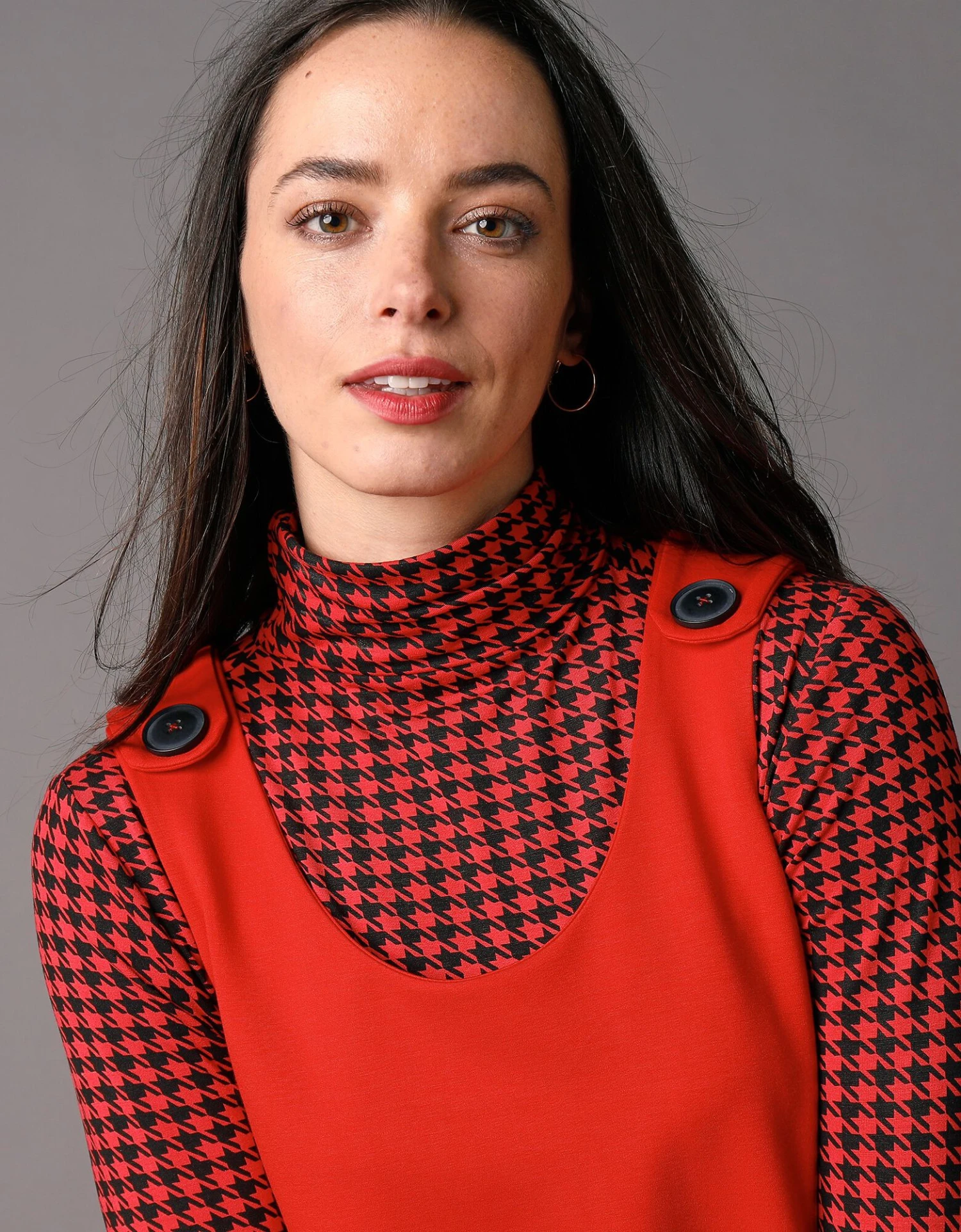 Tunique Sans Manches Unie, Maille Milano 4 Tunique Sans Manches Unie, Maille Milano – Image 2