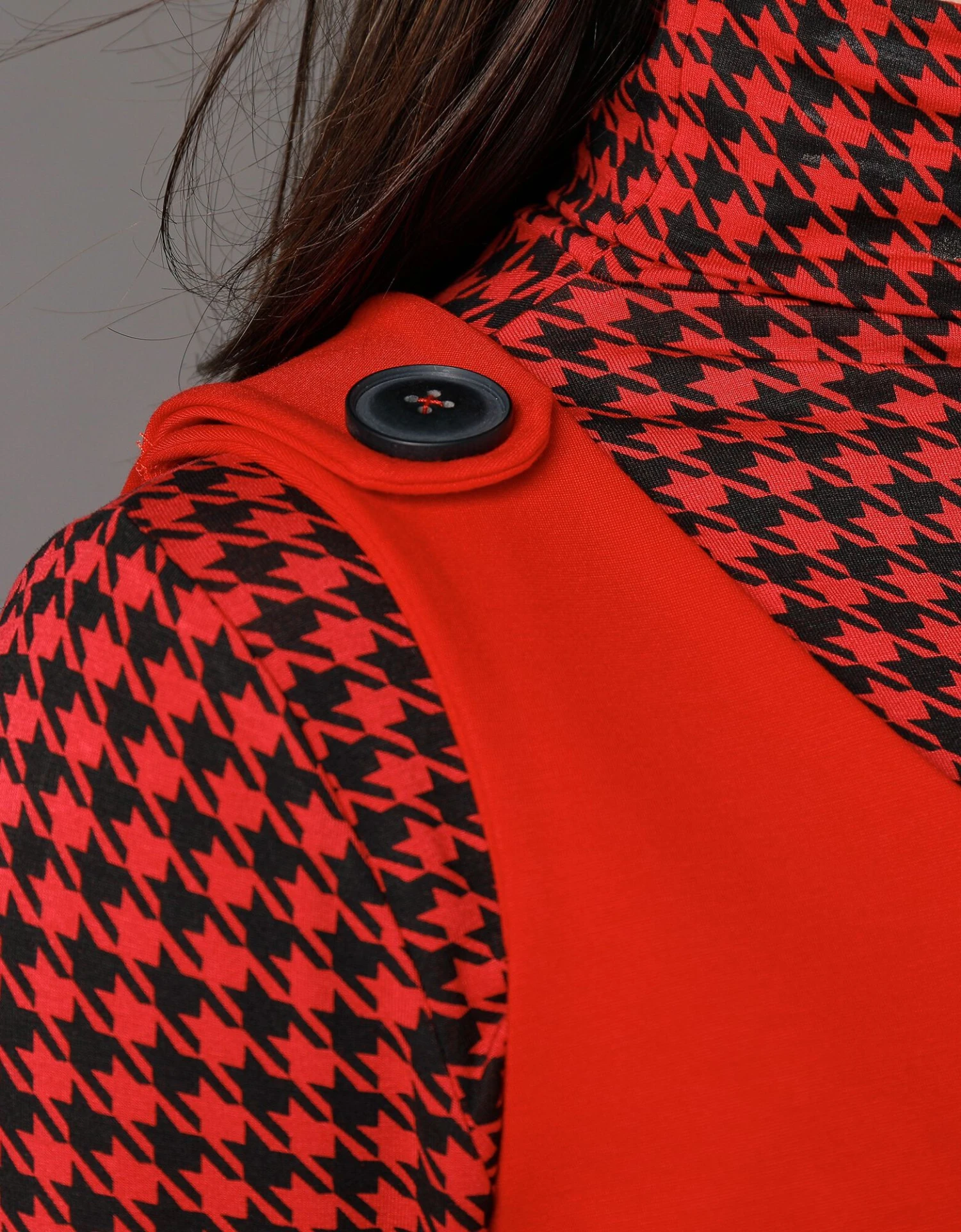 Tunique Sans Manches Unie, Maille Milano 5 Tunique Sans Manches Unie, Maille Milano – Image 3