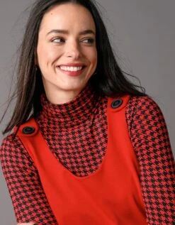 Tunique Sans Manches Unie, Maille Milano 10 Tunique Sans Manches Unie, Maille Milano -Femmes Vêtements Magasin 612769 C00 zoomx vue4