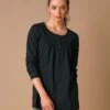 Tunique Col Rond Unie, Maille Jersey -Femmes Vêtements Magasin 612772 C01 zoomx