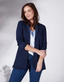 Veste Fluide En Maille Molletonnée