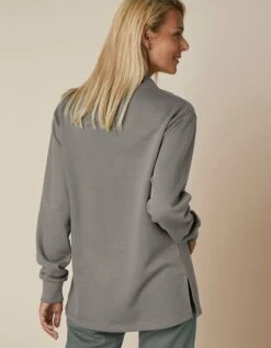 Sweat En Molleton Col Montant Zippé -Femmes Vêtements Magasin 615069 C02 zoomx vue7