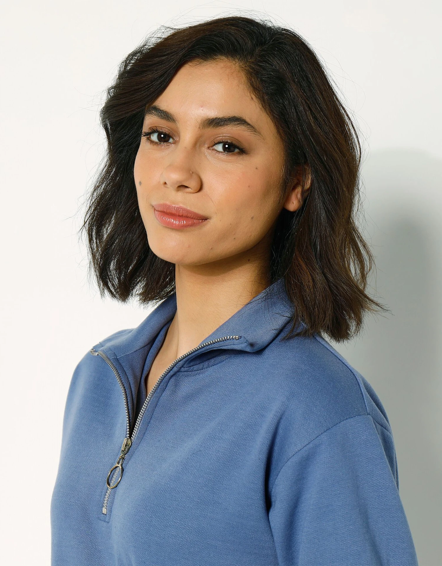 Sweat En Molleton Col Montant Zippé 5 Sweat En Molleton Col Montant Zippé – Image 3