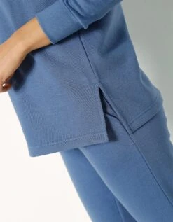 Sweat En Molleton Col Montant Zippé 12 Sweat En Molleton Col Montant Zippé -Femmes Vêtements Magasin 615069 C03 zoomx vue4