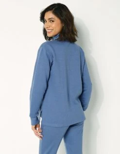 Sweat En Molleton Col Montant Zippé 15 Sweat En Molleton Col Montant Zippé -Femmes Vêtements Magasin 615069 C03 zoomx vue7