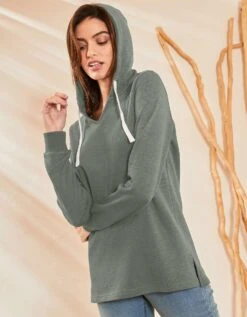 Sweat à Capuche En Molleton 10 Sweat à Capuche En Molleton -Femmes Vêtements Magasin 615074 C01 zoomx vue3