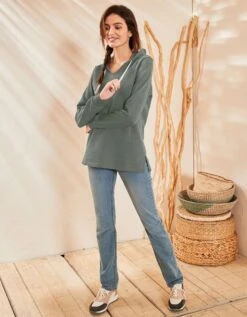 Sweat à Capuche En Molleton 12 Sweat à Capuche En Molleton -Femmes Vêtements Magasin 615074 C01 zoomx vue5