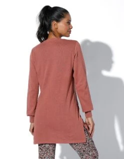 Sweat Long, Molleton Gratté -Femmes Vêtements Magasin 615102 C01 zoomx vue2