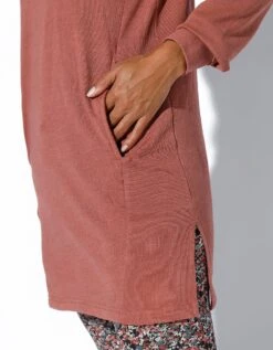 Sweat Long, Molleton Gratté -Femmes Vêtements Magasin 615102 C01 zoomx vue6