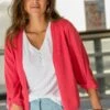 Gilet Manches 3/4 -Femmes Vêtements Magasin 617069 C02 zoomx