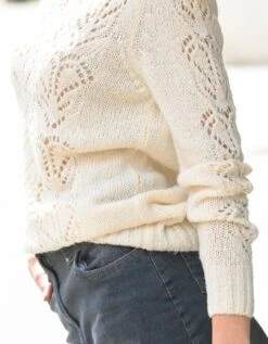 Pull Ajouré épaules Froncées 14 Pull Ajouré épaules Froncées -Femmes Vêtements Magasin 617170 C01 zoomx vue6