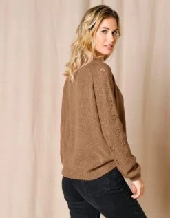 Cardigan Boutons "bijoux" -Femmes Vêtements Magasin 617254 C02 zoomx vue5