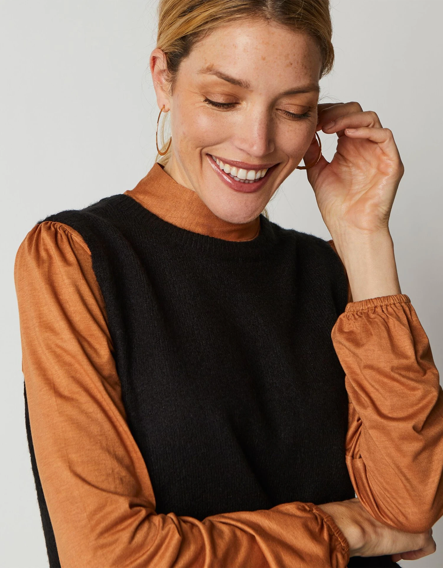 Pull Sans Manches Col Rond 4 Pull Sans Manches Col Rond – Image 2