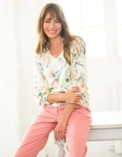 Pull Imprimé Volume "loose"