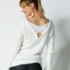 Pull "papillon" Maille Douceur -Femmes Vêtements Magasin 617869 C05 zoomx