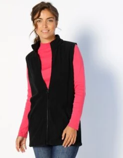 Veste Polaire Zippée Sans Manches