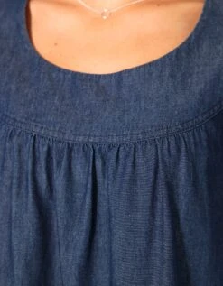 Robe Housse Denim Léger 15 Robe Housse Denim Léger -Femmes Vêtements Magasin 664003 C02 zoom detailRFP