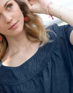 Robe Housse Denim Léger 11 Robe Housse Denim Léger -Femmes Vêtements Magasin 664003 C02 zoomx vue3