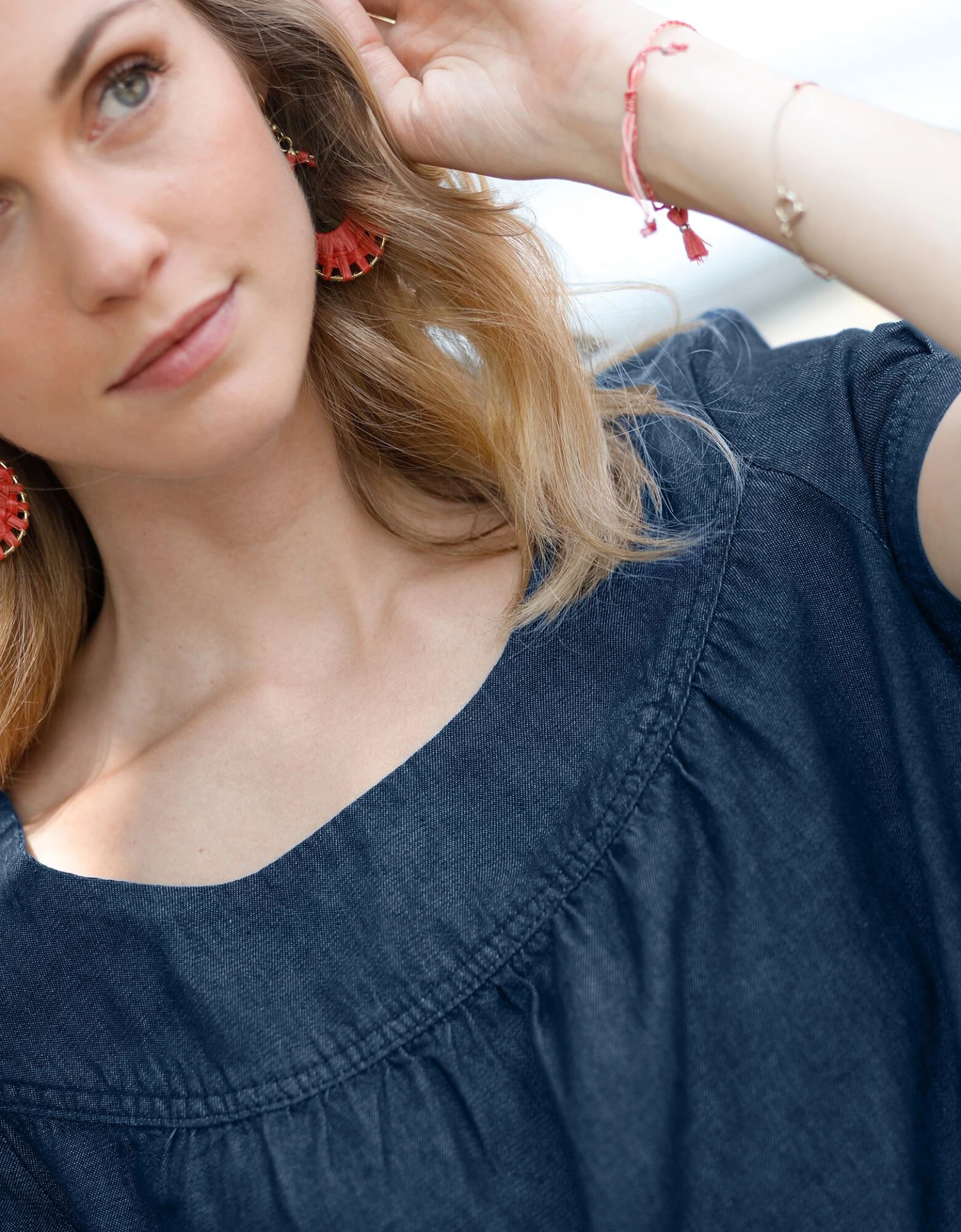 Robe Housse Denim Léger 5 Robe Housse Denim Léger – Image 3